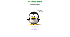 Desktop Screenshot of cbdsale.com